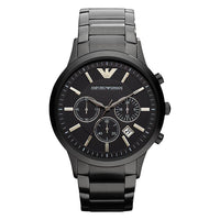 Chronograph Watch - Emporio Armani AR2453 Men's Black Chronograph Watch