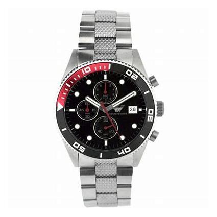 Chronograph Watch - Emporio Armani AR5855 Men's Silver Chronograph Watch