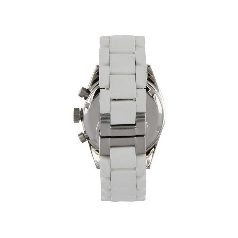 Chronograph Watch - Emporio Armani AR5867 Ladies White Chronograph Watch