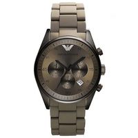 Chronograph Watch - Emporio Armani AR5950 Ladies Sportivo Chronograph Brown Watch