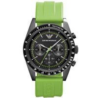 Chronograph Watch - Emporio Armani AR6115 Men's Sportivo Chronograph Green Watch