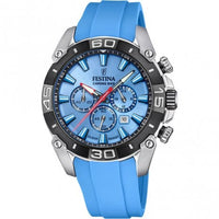 Chronograph Watch - Festina F20544/6 Men's Blue Chrono Bike 2021 Watch