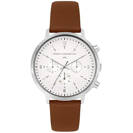 French Connection FC140ST Men's Original Brown Chronograph Watch