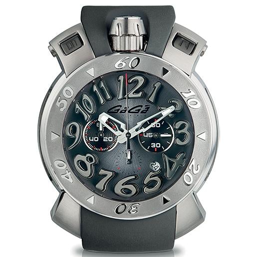 Chronograph Watch - Gaga Milano Men's Grey Chrono Watch 8010E.01RE