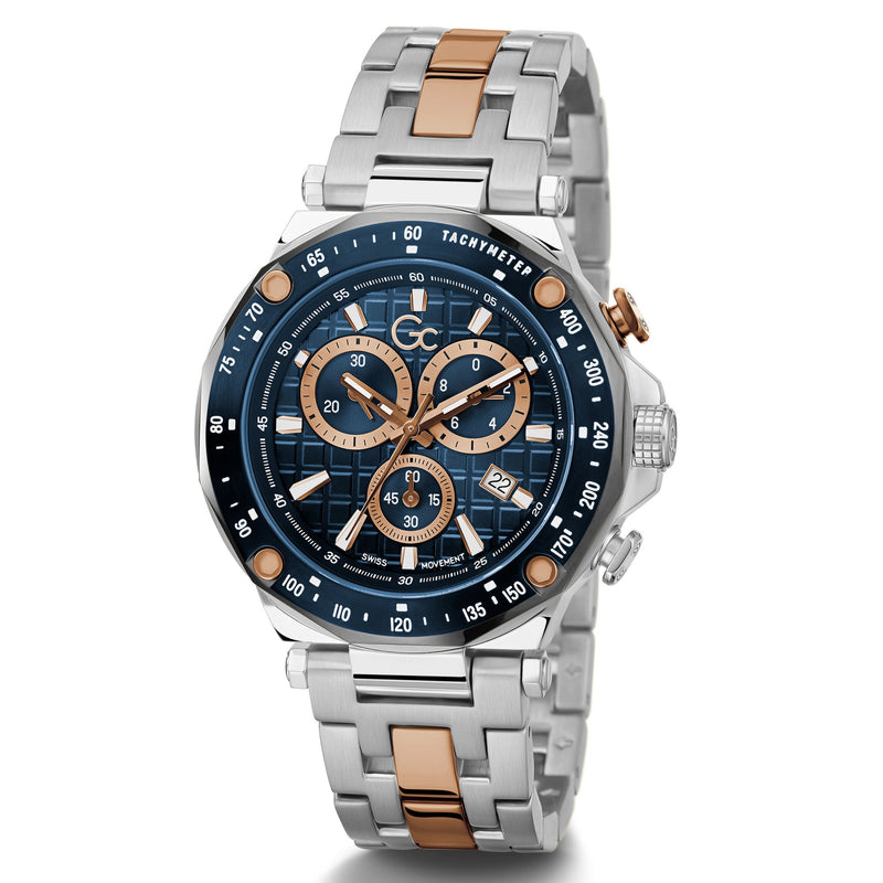 Chronograph Watch - GC Spirit Sport Men's Two-Tone Watch Y81003G7MF