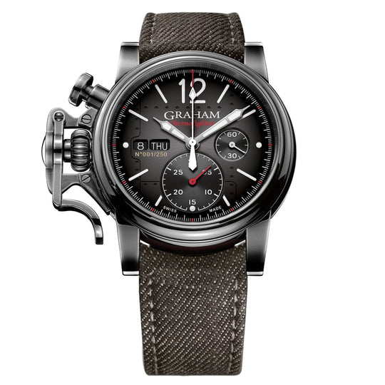 Graham Anthracite Chronofighter Vintage Ltd Watch 2CVAV.B19A