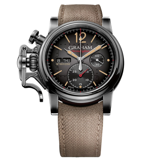 Graham Beige Chronofighter Vintage Ltd Watch 2CVAV.B18A