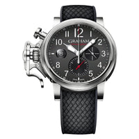 Chronograph Watch - Graham Black Chronofighter Grand Vintage Watch 2CVDS.B29A