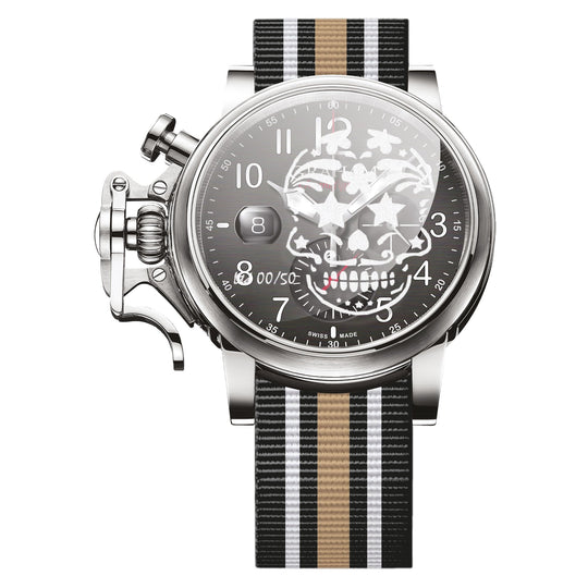 Graham Black Chronofighter Grand Vintage Watch 2CVDS.B29E