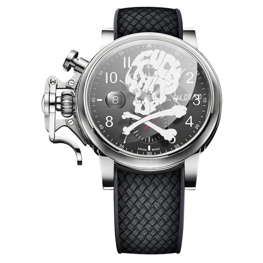 Graham Black Chronofighter Grand Vintage Watch 2CVDS.B29F
