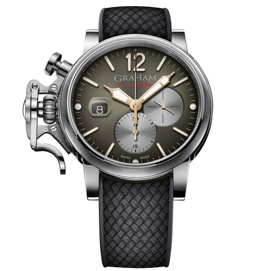 Graham Black Chronofighter Grand Vintage Watch 2CVDS.C02A