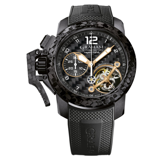 Graham Black Chronofighter Superlight Watch 2CCBK.B35A