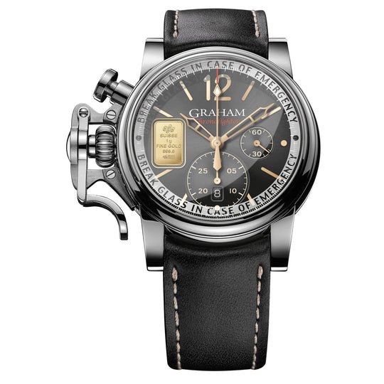 Graham Black Chronofighter Vintage Watch 2CVAS.B35A