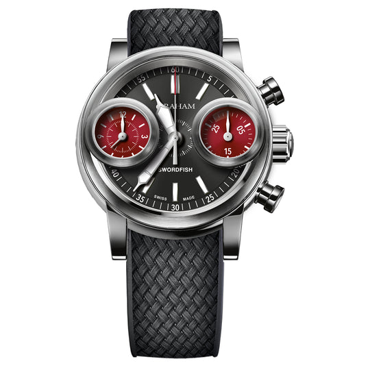 Graham Black Swordfish Chronograph Watch 2SXAS.B05A