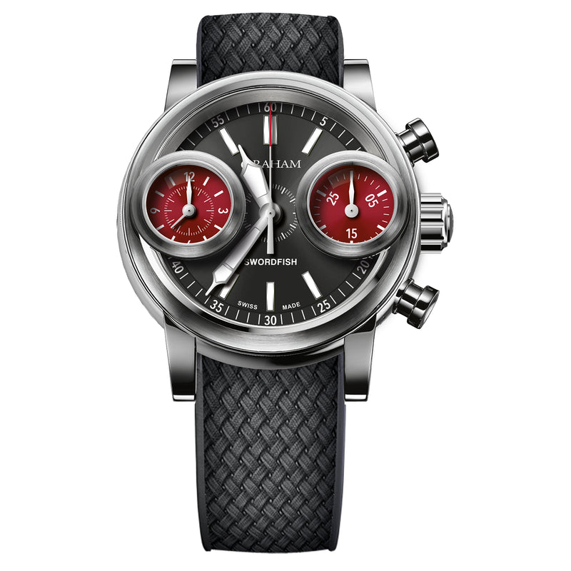 Chronograph Watch - Graham Black Swordfish Chronograph Watch 2SXAS.B05A