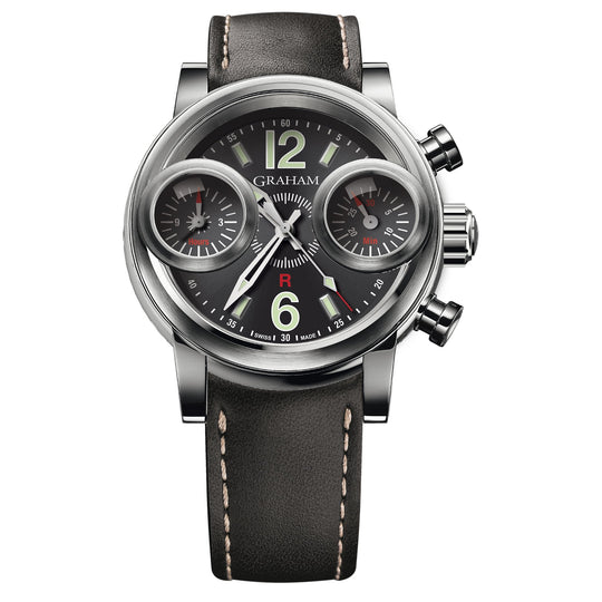 Graham Black Swordfish Chronograph Watch 2SXAS.B10A