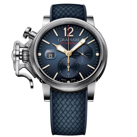 Graham Blue Chronofighter Grand Vintage Watch 2CVDS.U09A