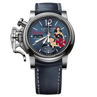 Chronograph Watch - Graham Blue Chronofighter Vintage Ltd Watch 2CVAS.U11A
