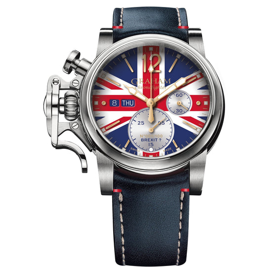 Graham Blue Chronofighter Vintage Ltd Watch 2CVAS.U12A