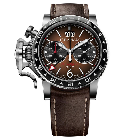 Graham Brown Chronofighter Vintage GMT Watch 2CVBC.C01A
