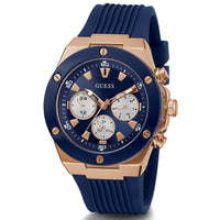 Chronograph Watch - Guess GW0057G2 Men's Poseidon Blue Watch