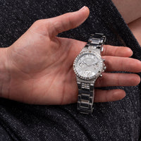 Chronograph Watch - Guess GW0320L1 Ladies Moonlight Silver Watch