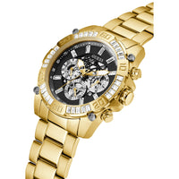 Chronograph Watch - Guess GW0390G2 Men's Trophy Gold Watch
