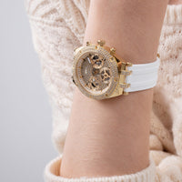 Chronograph Watch - Guess GW0407L2 Ladies Heiress Gold Watch