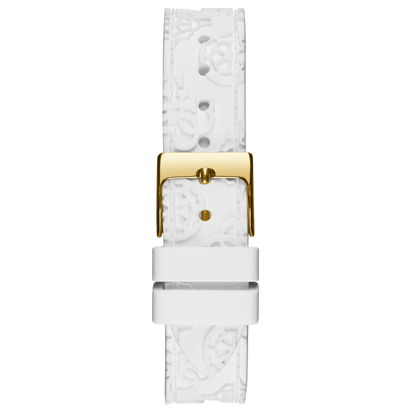 Chronograph Watch - Guess GW0411L1 Ladies Crown Jewel White Watch