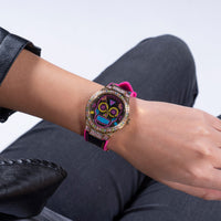 Chronograph Watch - Guess GW0505L1 Ladies Calaverta Gold Watch