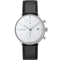 Chronograph Watch - Junghans Max Bill Chronoscope Men's Brown Watch 27/4501.03