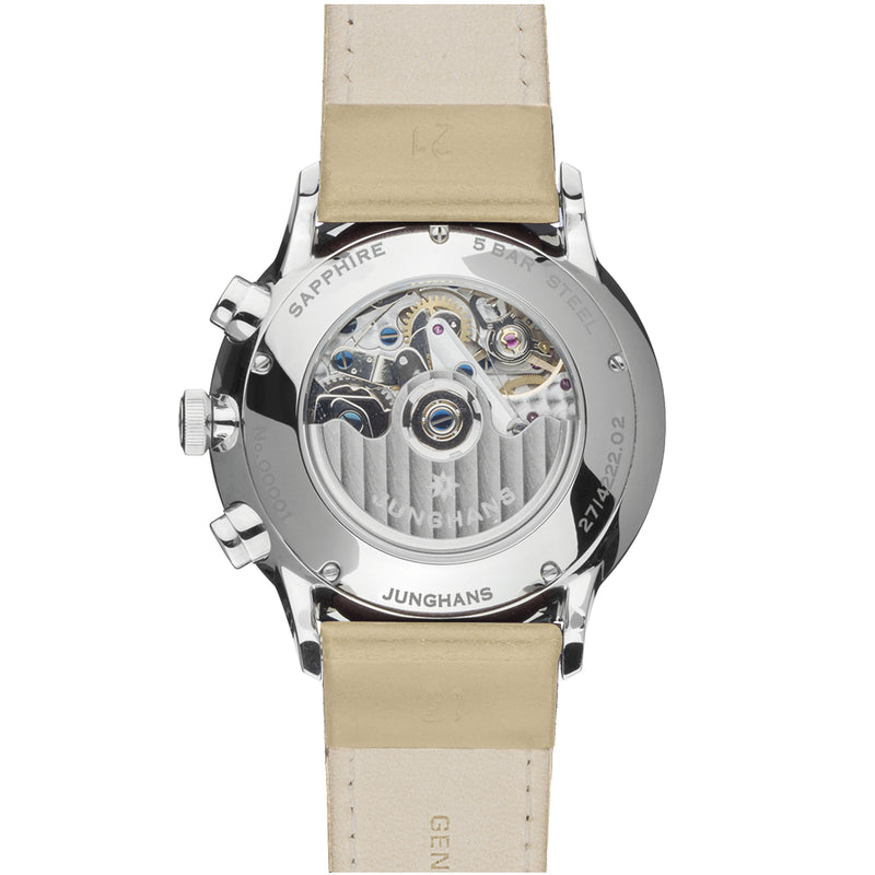 Chronograph Watch - Junghans Meister Chronoscope Men's Brown Watch 27/4222.02