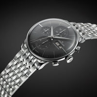 Chronograph Watch - Junghans Meister Chronoscope Men's Silver Watch 27/4324.47