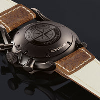 Chronograph Watch - Junghans Meister Pilot Men's Brown Watch 27/3794.00