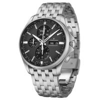 Chronograph Watch - Junghans Meister S Chronoscope Men's Silver Watch 27/4024.45
