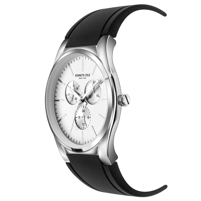 Chronograph Watch - Kenneth Cole Men's Black Watch KC50490001