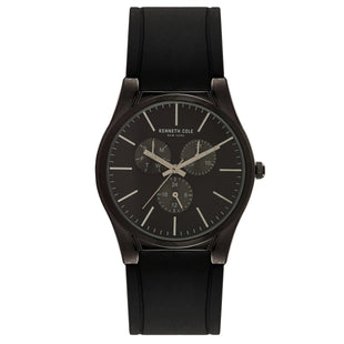 Chronograph Watch - Kenneth Cole Men's Black Watch KC50490002