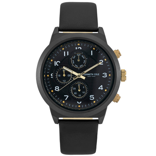 Kenneth Cole Men's Black Watch KC50884003