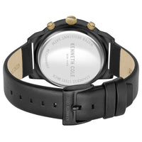 Chronograph Watch - Kenneth Cole Men's Black Watch KC50884003