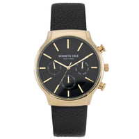Chronograph Watch - Kenneth Cole Men's Black Watch KC50928003