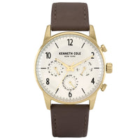 Chronograph Watch - Kenneth Cole Men's Brown Watch KC50953004