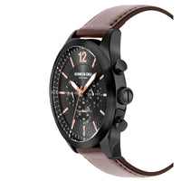 Chronograph Watch - Kenneth Cole Men's Brown Watch KC51085004
