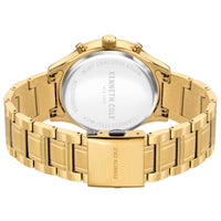 Chronograph Watch - Kenneth Cole Men's Gold Watch KC50956005