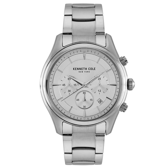 Kenneth Cole Men's Silver Watch KC50946001