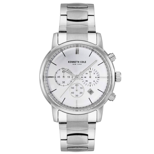 Kenneth Cole Men's Silver Watch KC50955001