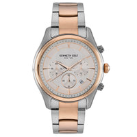 Chronograph Watch - Kenneth Cole Men's Two-Tone Watch KC50946003