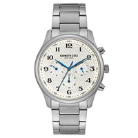Chronograph Watch - Kenneth Cole Men's White Watch KC51055001