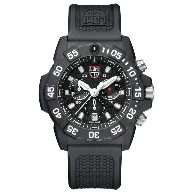 Chronograph Watch - Luminox Navy Seal Chrono Men's Black Watch XS.3581
