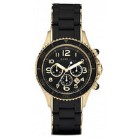 Chronograph Watch - Marc Jacobs MBM2552 Ladies Black And Gold Watch