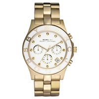 Chronograph Watch - Marc Jacobs MBM3081 Ladies Blade Gold Watch
